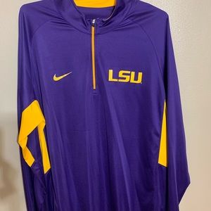 Nike Men’s Quarter Zip LSU Shirt
